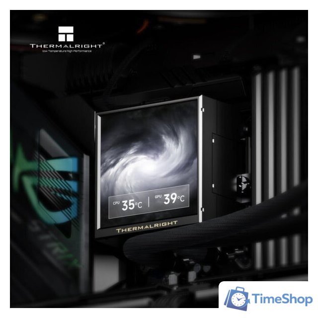 Система жидкостного охлаждения для процессора Thermalright Peerless Vision 360 UB ARGB (черный) - Изображение №3 — Интернет-магазин Time-Shop