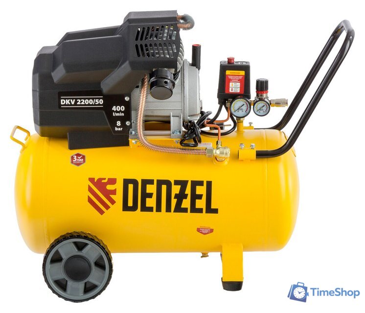 Компрессор Denzel X-PRO DKV2200/50 - Изображение №1 — Интернет-магазин Time-Shop