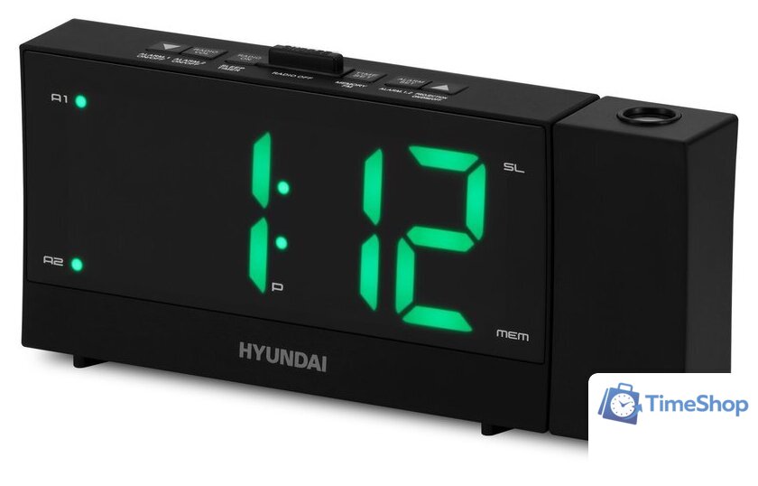 Настольные часы Hyundai H-RCL243 - Изображение №2 — Интернет-магазин Time-Shop