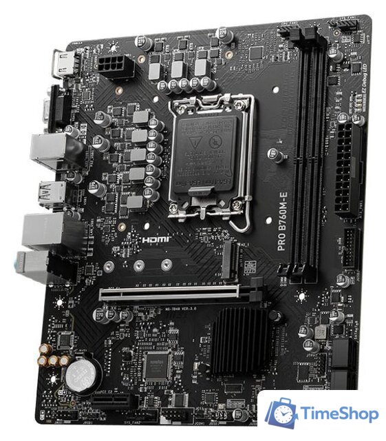 Материнская плата MSI Pro B760M-E - Изображение №3 — Интернет-магазин Time-Shop