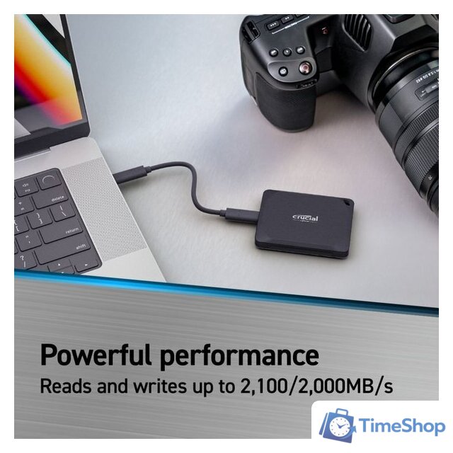 Внешний накопитель Crucial X10 Pro 4TB CT4000X10PROSSD9 - Изображение №2 — Интернет-магазин Time-Shop