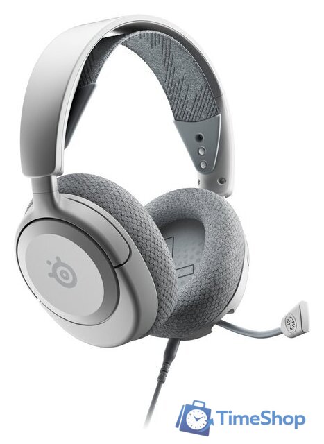 Наушники SteelSeries Arctis Nova 1 (белый) - Изображение №5 — Интернет-магазин Time-Shop