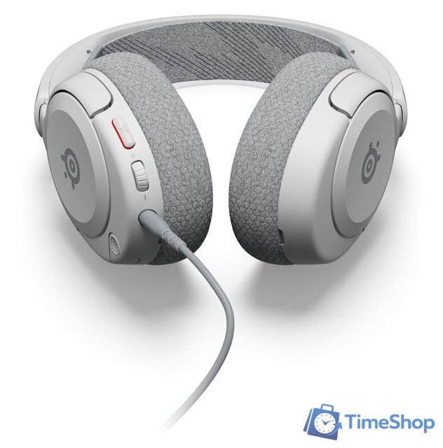 Наушники SteelSeries Arctis Nova 1 (белый) - Изображение №6 — Интернет-магазин Time-Shop