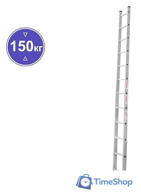 Лестница Новая высота NV 121 алюминиевая 12 секций - Изображение №1 — Интернет-магазин Time-Shop