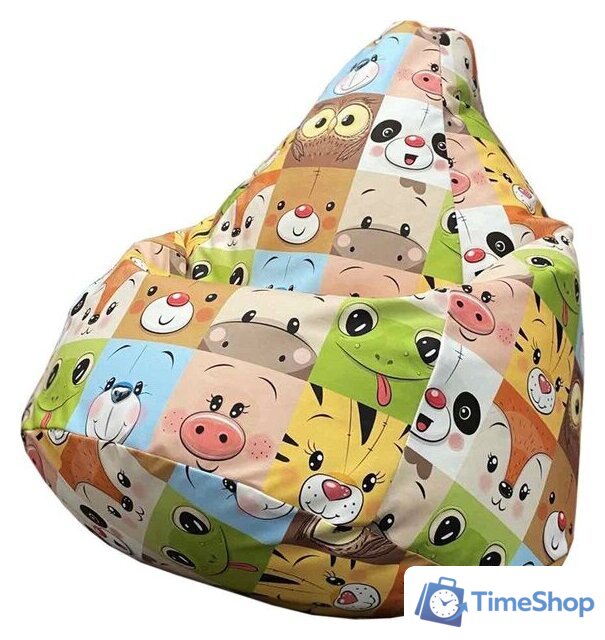 Кресло-мешок Flagman Груша Макси Г2.5-186 Mordashki - Изображение №1 — Интернет-магазин Time-Shop