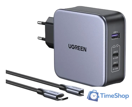Сетевое зарядное Ugreen CD289 90549 - Изображение №1 — Интернет-магазин Time-Shop