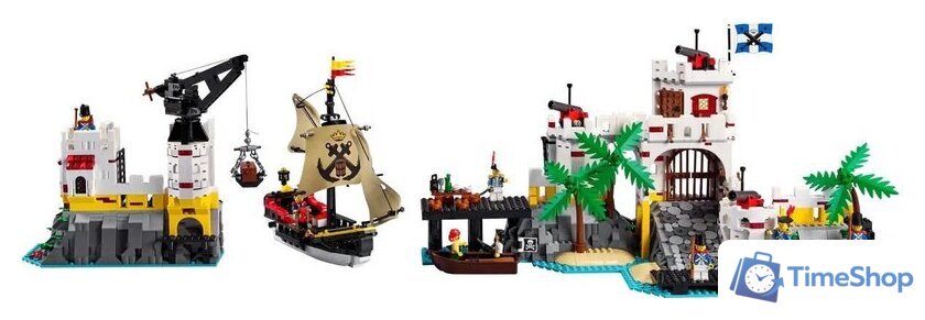 Конструктор LEGO Icons 10320 Крепость Эльдорадо - Изображение №4 — Интернет-магазин Time-Shop