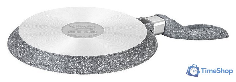 Блинная сковорода Elan Gallery Гармония вкуса 120568 (серый мрамор) - Изображение №3 — Интернет-магазин Time-Shop