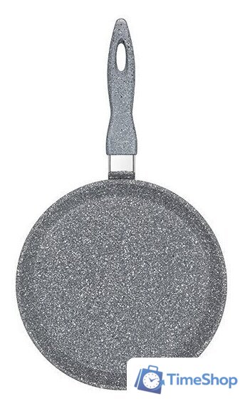 Блинная сковорода Elan Gallery Гармония вкуса 120568 (серый мрамор) - Изображение №2 — Интернет-магазин Time-Shop