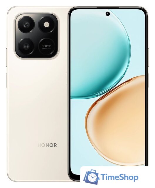 Телефон HONOR X7d LGN-LX1 8GB/128GB международная версия (пустынное золото) - Изображение №1 — Интернет-магазин Time-Shop