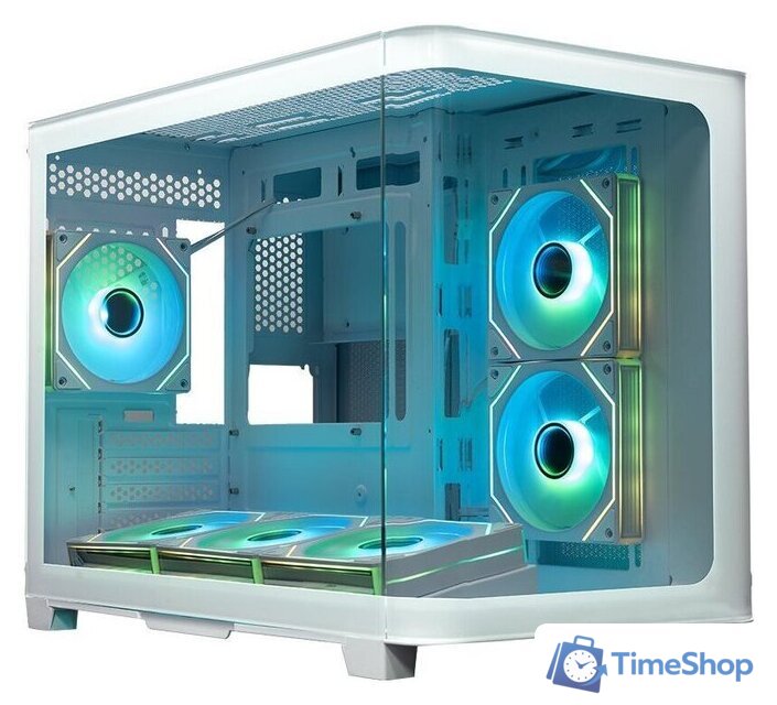 Корпус XASTRA QR500M 6ARGB-FM-C10-UC (белый) - Изображение №2 — Интернет-магазин Time-Shop