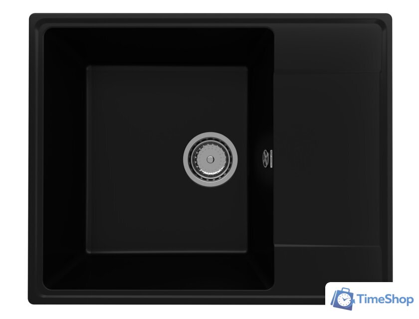 Кухонная мойка Ulgran QUARTZ Prima 605-07 (уголь) - Изображение №1 — Интернет-магазин Time-Shop