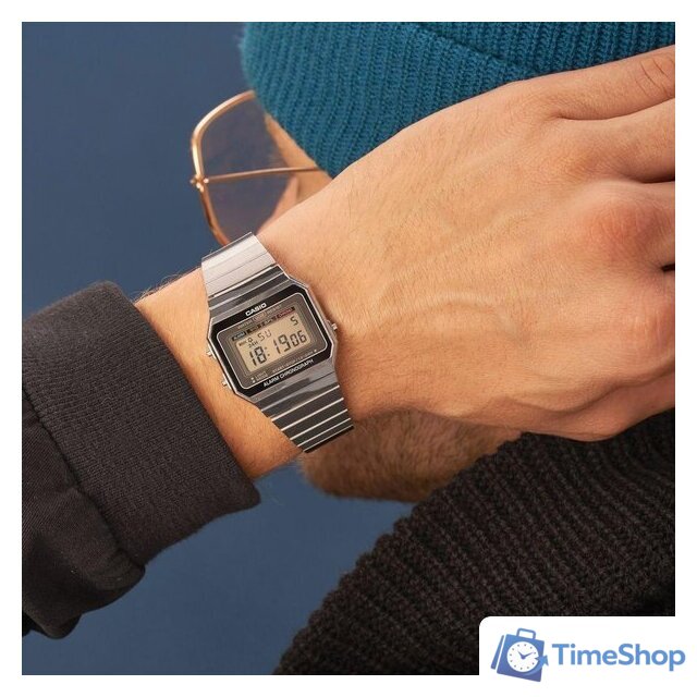 Наручные часы Casio A700WE-1AEF - Изображение №6 — Интернет-магазин Time-Shop