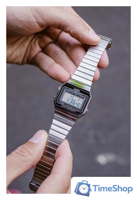 Наручные часы Casio A700WE-1AEF - Изображение №5 — Интернет-магазин Time-Shop