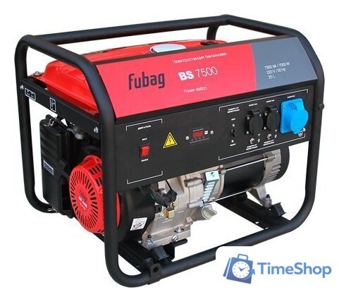 Бензиновый генератор Fubag BS 7500 - Изображение №1 — Интернет-магазин Time-Shop