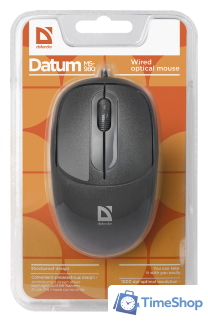 Мышь Defender Datum MS-980 - Изображение №2 — Интернет-магазин Time-Shop