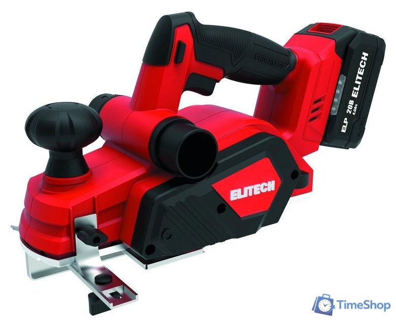 Рубанок ELITECH РА 2082БЛ (с 1-им АКБ) - Изображение №1 — Интернет-магазин Time-Shop