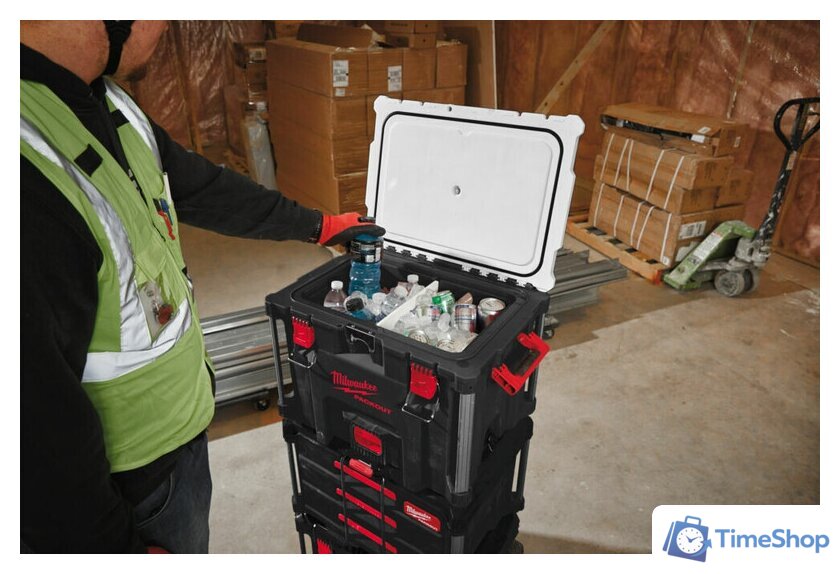 Термобокс Milwaukee PackOut XL 4932478648 - Изображение №5 — Интернет-магазин Time-Shop