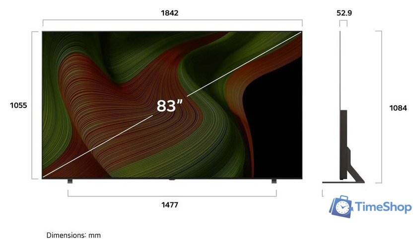 OLED телевизор LG OLED AI B5 OLED83B5RLA - Изображение №4 — Интернет-магазин Time-Shop