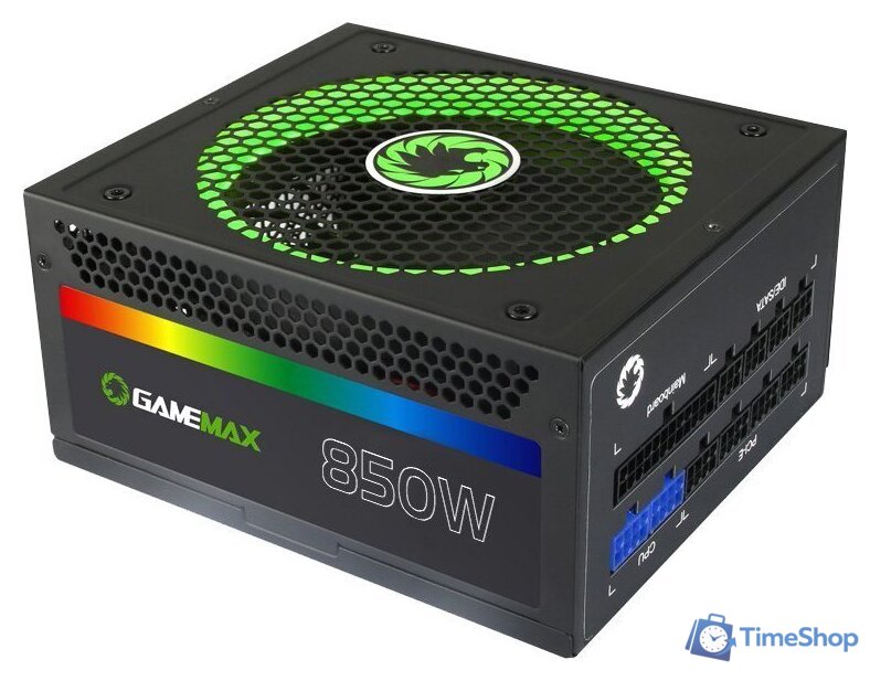 Блок питания GameMax RGB-850 - Изображение №1 — Интернет-магазин Time-Shop