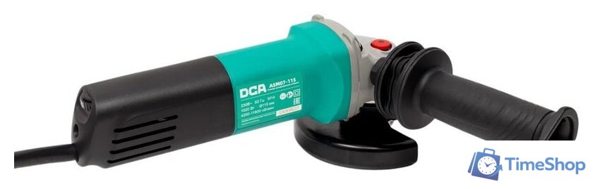 Угловая шлифмашина DCA ASM07-115 - Изображение №2 — Интернет-магазин Time-Shop