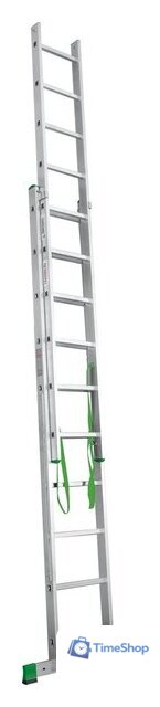 Лестница-стремянка Новая высота NV 222 алюминиевая двухсекционная 2x8 ступеней - Изображение №5 — Интернет-магазин Time-Shop