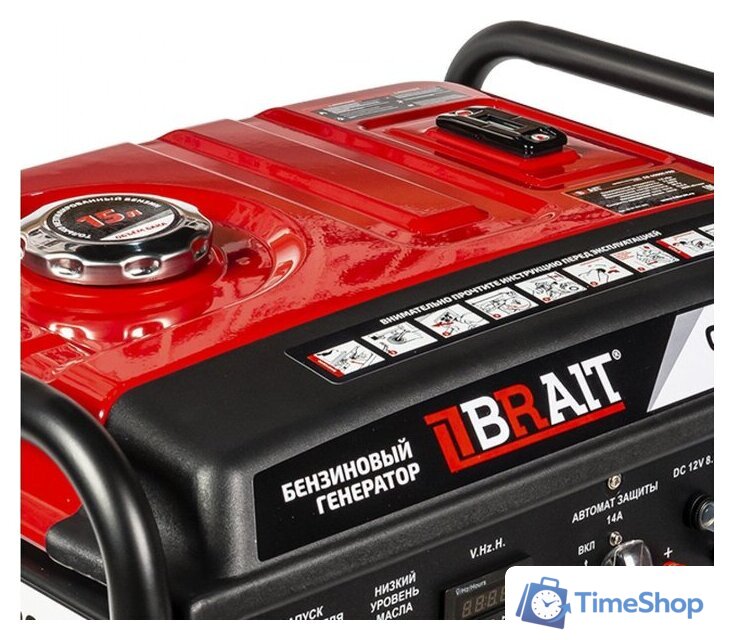 Бензиновый генератор Brait GB-5500E Pro - Изображение №4 — Интернет-магазин Time-Shop