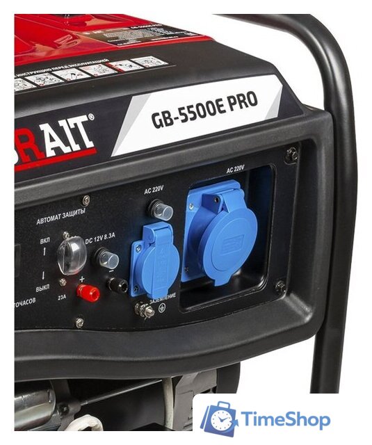 Бензиновый генератор Brait GB-5500E Pro - Изображение №6 — Интернет-магазин Time-Shop