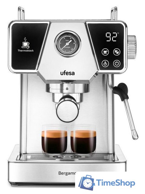 Рожковая кофеварка Ufesa Bergamo - Изображение №1 — Интернет-магазин Time-Shop