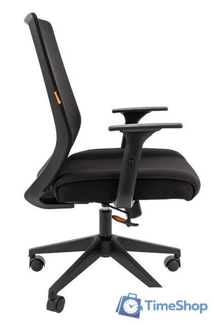 Офисное кресло CHAIRMAN 555 LT (черный) - Изображение №3 — Интернет-магазин Time-Shop