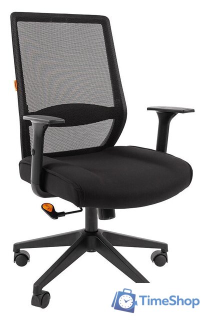 Офисное кресло CHAIRMAN 555 LT (черный) - Изображение №1 — Интернет-магазин Time-Shop