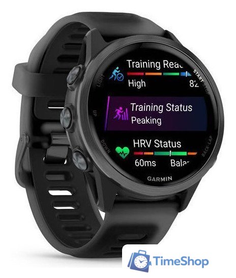 Умные часы Garmin Forerunner 570 42 мм (темно-серый) - Изображение №3 — Интернет-магазин Time-Shop