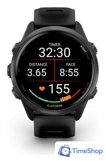 Умные часы Garmin Forerunner 570 42 мм (темно-серый) - Изображение №6 — Интернет-магазин Time-Shop