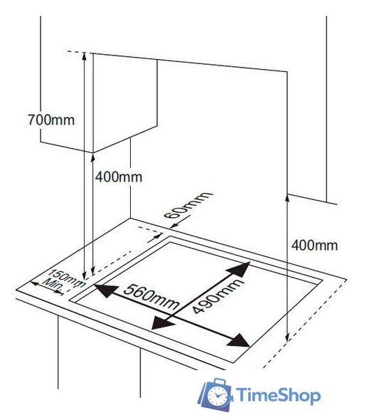 Варочная панель Samsung NA64H3010BK - Изображение №1 — Интернет-магазин Time-Shop