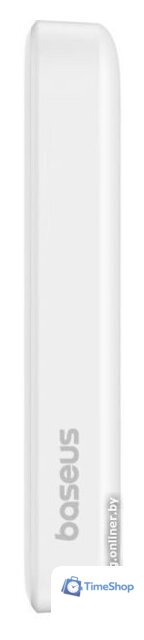 Внешний аккумулятор Baseus Magnetic Mini Air Wireless Fast Charge Power Bank 20W 10000mAh (белый) - Изображение №5 — Интернет-магазин Time-Shop