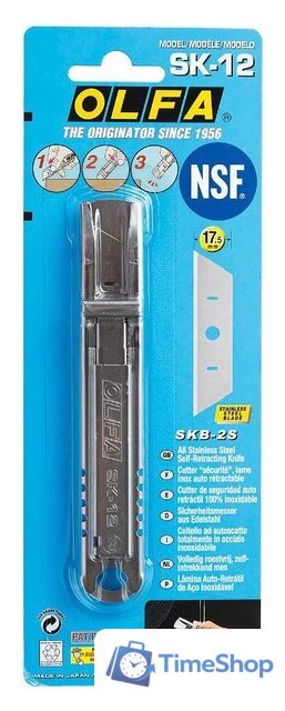 Нож строительный OLFA OL-SK-12 - Изображение №8 — Интернет-магазин Time-Shop