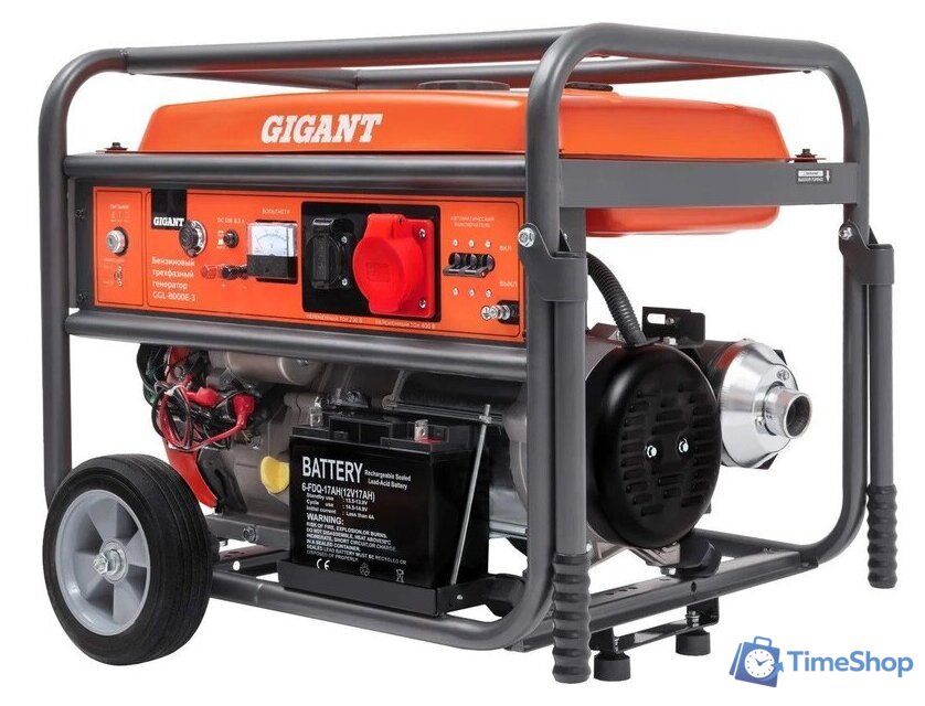 Бензиновый генератор Gigant GGL-8000Е-3 - Изображение №1 — Интернет-магазин Time-Shop