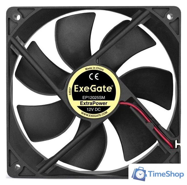 Вентилятор для корпуса ExeGate ExtraPower EP12025SM EX283395RUS - Изображение №2 — Интернет-магазин Time-Shop