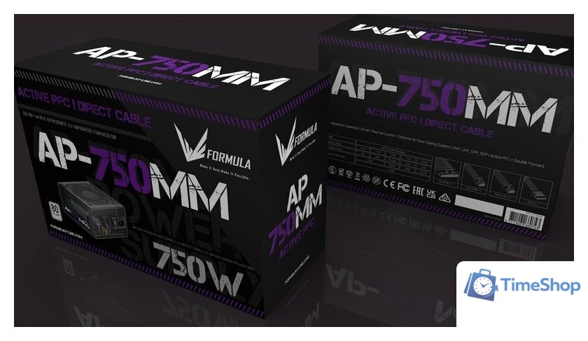 Блок питания Formula AP-750MM - Изображение №5 — Интернет-магазин Time-Shop