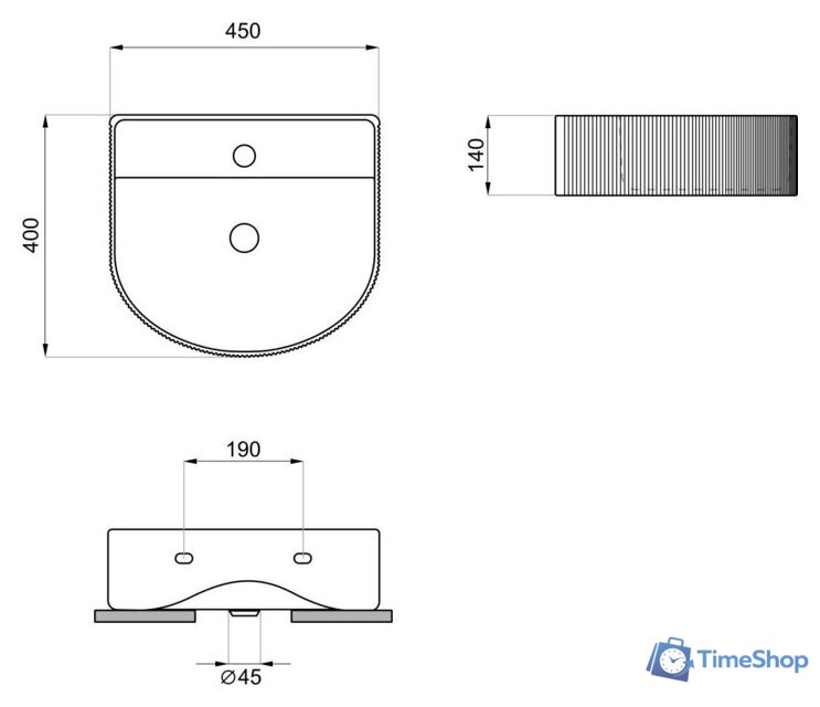 Умывальник Wellsee Festive Fox 317308000 - Изображение №9 — Интернет-магазин Time-Shop