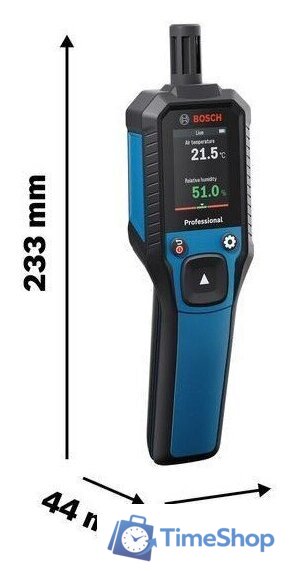 Термогигрометр Bosch GDH 1-17 Professional 0601078400 - Изображение №2 — Интернет-магазин Time-Shop