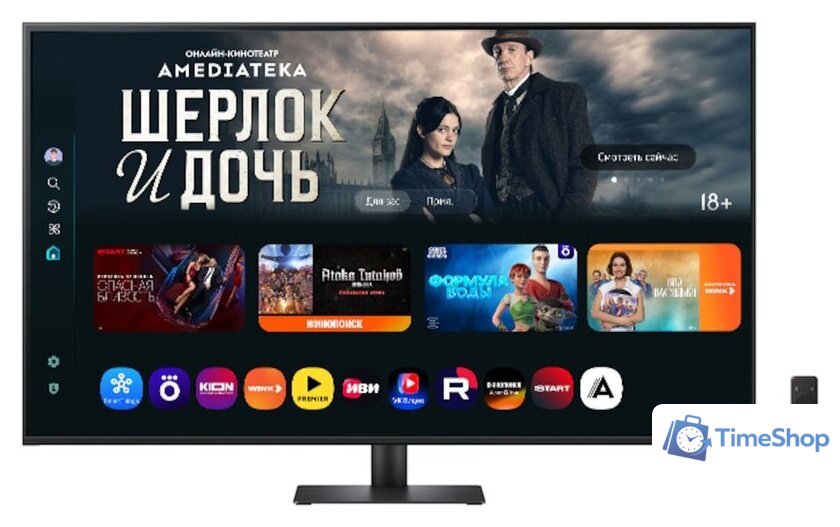 Smart монитор Samsung Smart M7 LS32FM703UIXCI - Изображение №1 — Интернет-магазин Time-Shop