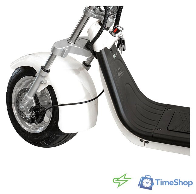 Электроскутер Yakama AP-H0003G (черный) - Изображение №3 — Интернет-магазин Time-Shop