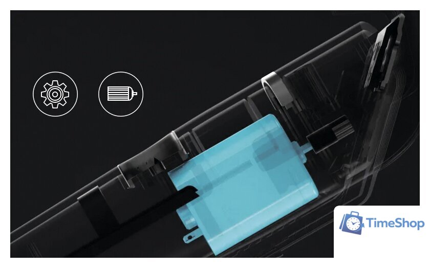 Машинка для стрижки волос Enchen Boost 2 Black EC001 - Изображение №2 — Интернет-магазин Time-Shop