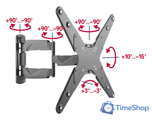 Кронштейн для телевизора MAUNFELD MTM-2355FM - Изображение №5 — Интернет-магазин Time-Shop