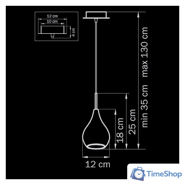 Светильник Lightstar 803033 - Изображение №2 — Интернет-магазин Time-Shop