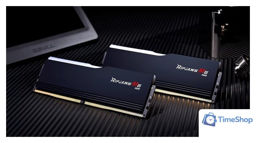 Оперативная память G.Skill Ripjaws M5 RGB 2x16ГБ DDR5 6000 МГц F5-6000J3636F16GX2-RM5RK - Изображение №5 — Интернет-магазин Time-Shop