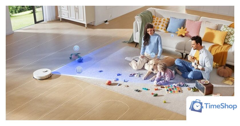 Робот-пылесос Dreame L10s Pro Gen 3 (евровилка, белый) - Изображение №9 — Интернет-магазин Time-Shop