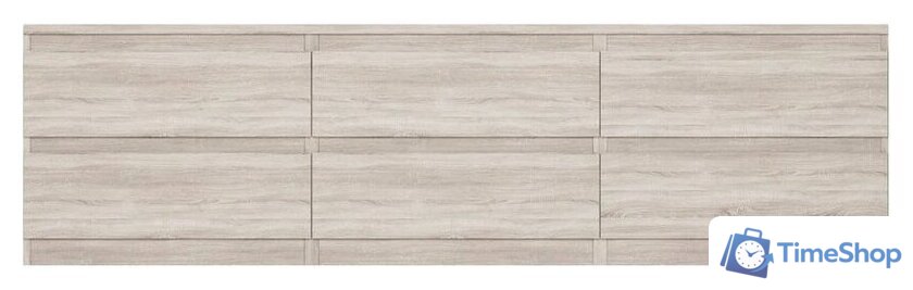 Тумба Mio Tesoro Кастор 6 ящиков 2.03.03.110.3 (дуб сонома) - Изображение №3 — Интернет-магазин Time-Shop