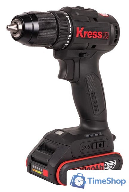 Дрель-шуруповерт Kress KU212.1 (с 2-мя АКБ, кейс) - Изображение №1 — Интернет-магазин Time-Shop